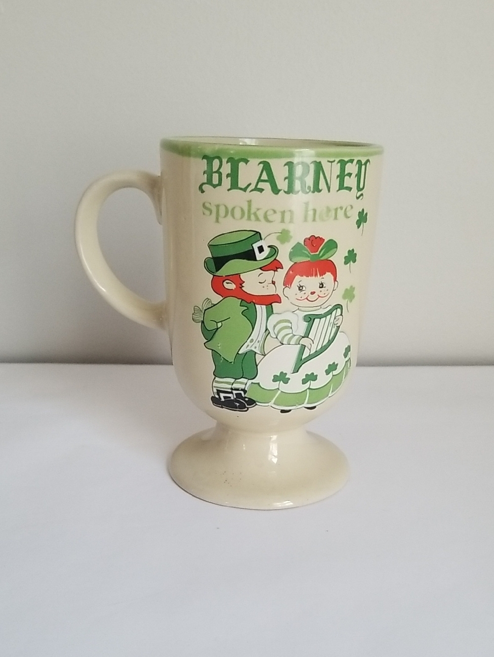 Vintage Irish Coffee Mug Blarney Spoken Here